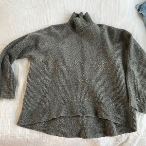 Cozy waffle sweater that’s a seasonal staple